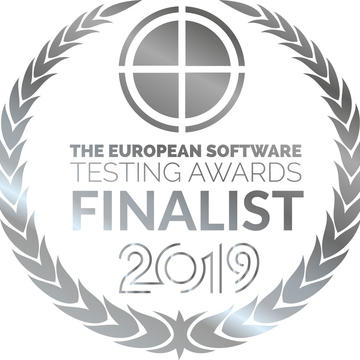 The European Software Testing Awards 2019 finalist badge
