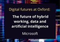 Illustration only - Microsoft: The future of hybrid working, data and artificial intelligence